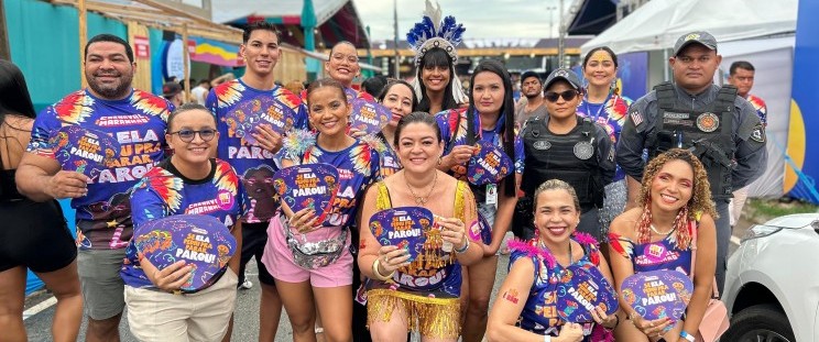 - Semu leva orientação contra a importunação sexual ao pré-Carnaval no Vem Pro Mar (Foto: divulgação)