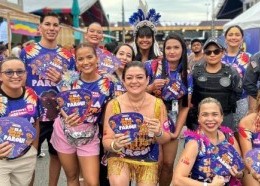 - Semu leva orientação contra a importunação sexual ao pré-Carnaval no Vem Pro Mar (Foto: divulgação)